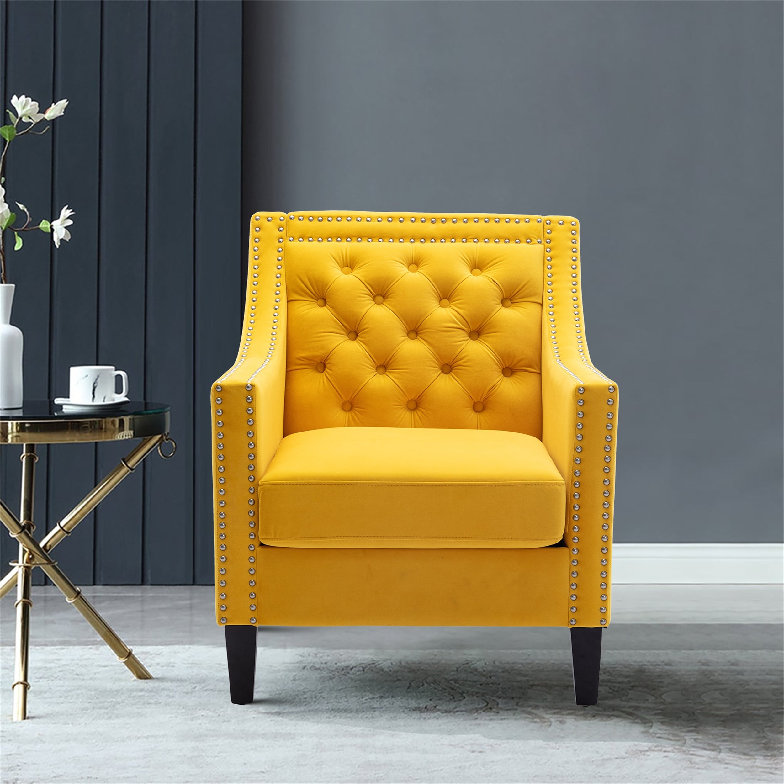 Mustard reading online chair