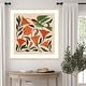 preview thumbnail 15 of 14, Hummingbird and Trumpet Flowers by Renea l. Thull Wood Framed Wall Art Print
