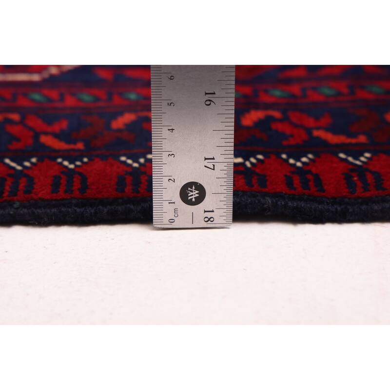 ECARPETGALLERY Hand-knotted Finest Khal Mohammadi Red Wool Rug - 6'0 x 8'1