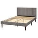 preview thumbnail 5 of 10, angelo:HOME Sven Upholstered Queen Bed