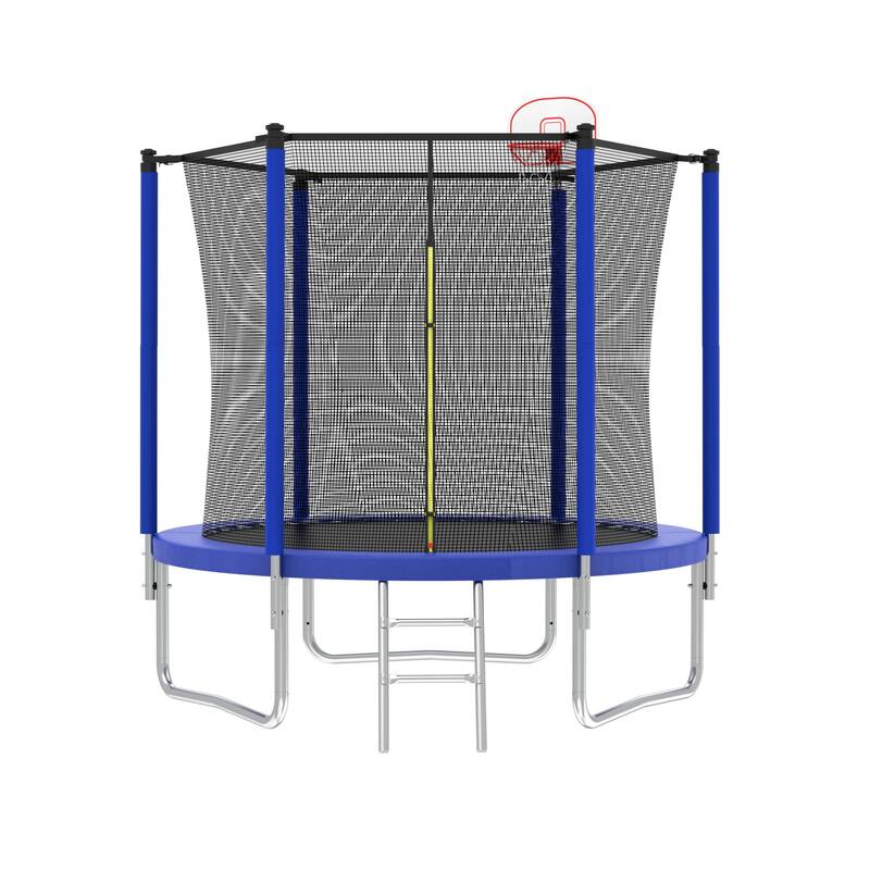 Spacious Design Trampoline Solid Base Structure, Safety Pad For Kid