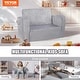 preview thumbnail 14 of 47, Kids Couch, Toddler Couch Sofa Bed Fold Out, Convertible Sofa to Lounger, Kids Chair Seat Playroom Furniture