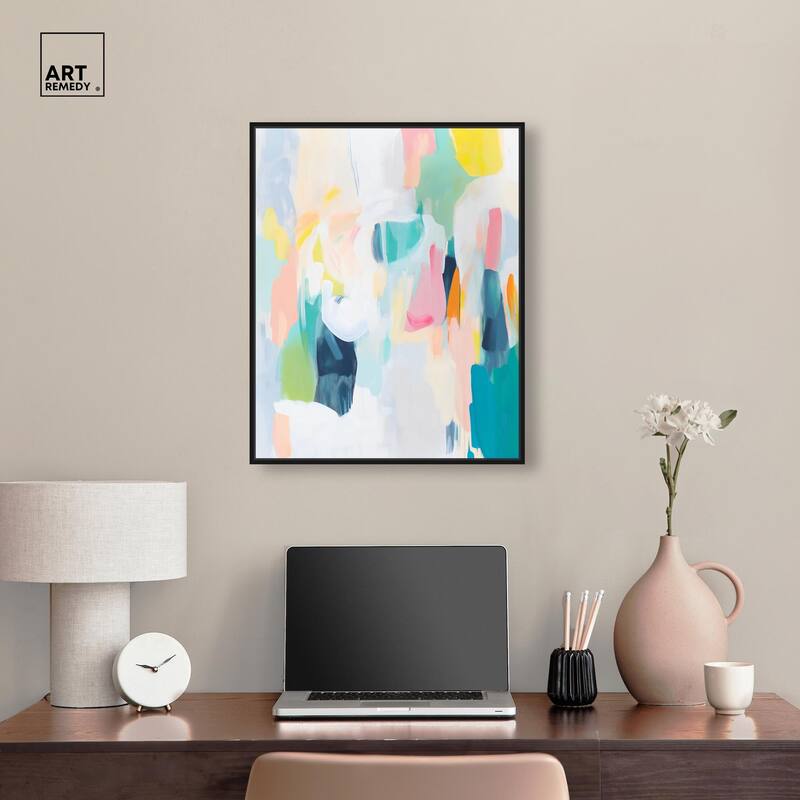 Layered Lush I Canvas by Art Remedy