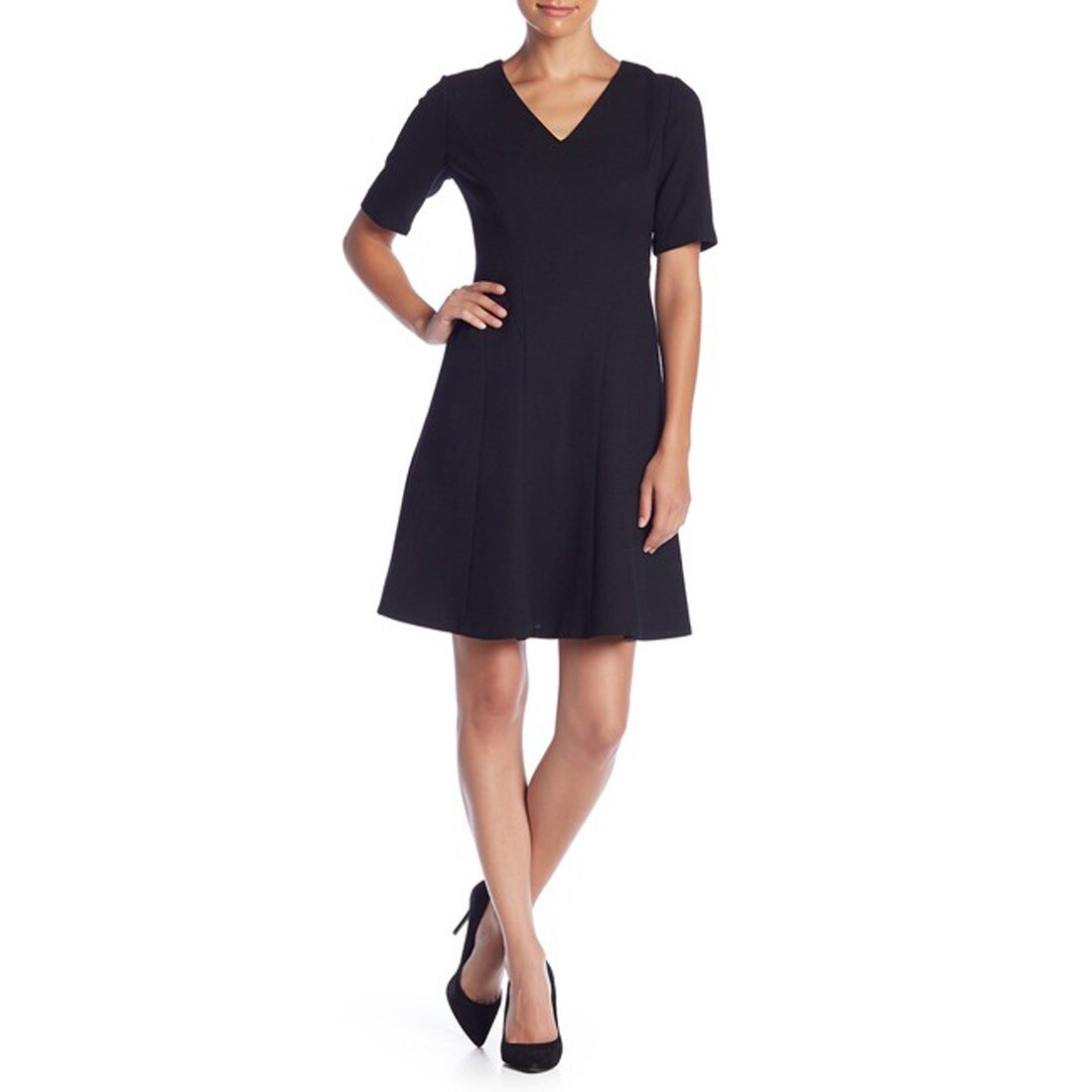 next petite black dress