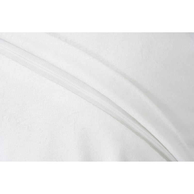 Faux Rabbit Collection Solid Square Pillow - (20" x 20")