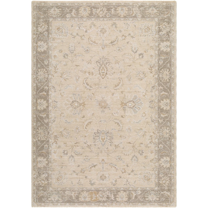 Rachel Zoe x Livabliss The Vintage Edit Traditional Area Rug - Sage/Cream - 7'10" x 10'2"