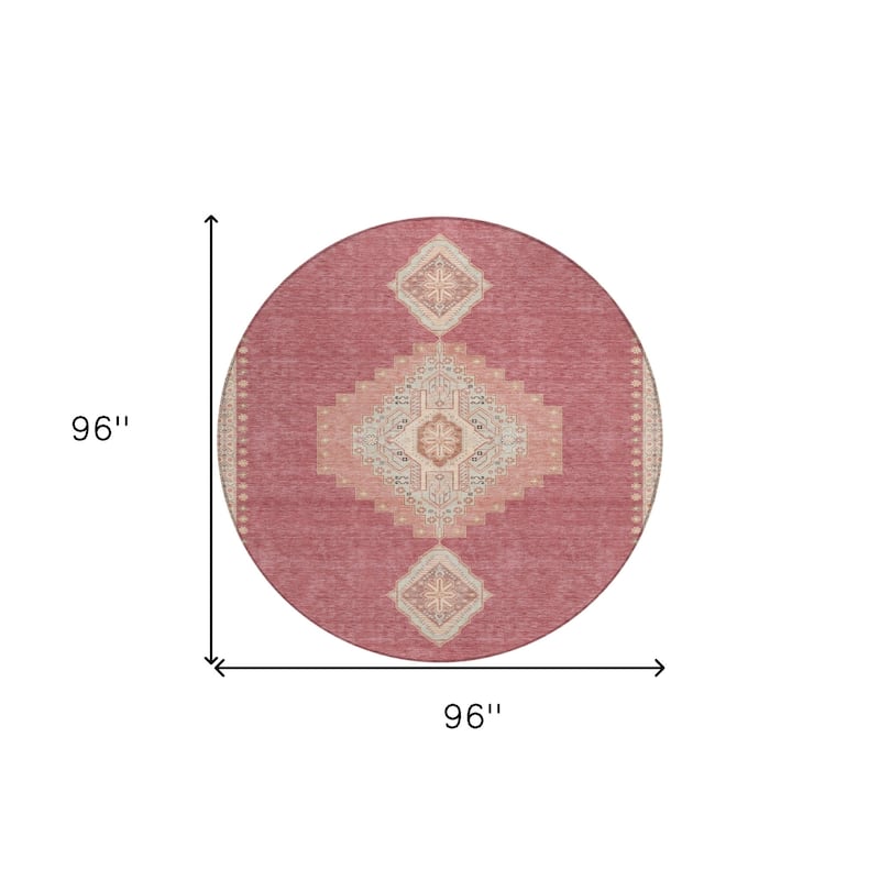 HomeRoots Oriental Traditional Rectangle Outdoor Rug
