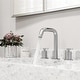 preview thumbnail 4 of 42, VIGO Cass 8" H 2-Handle Widespread Bathroom Faucet