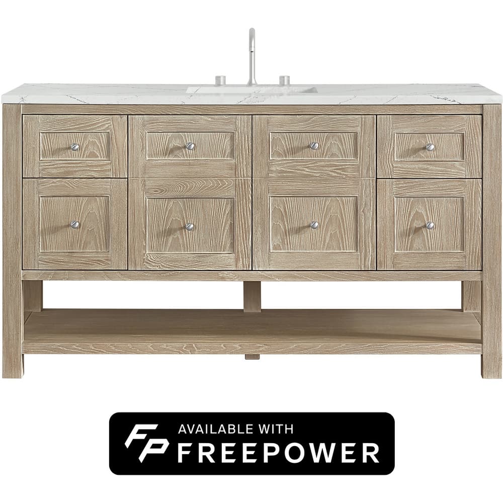 James Martin Vanities 330-V60S-FENC Breckenridge 60" Free Standing