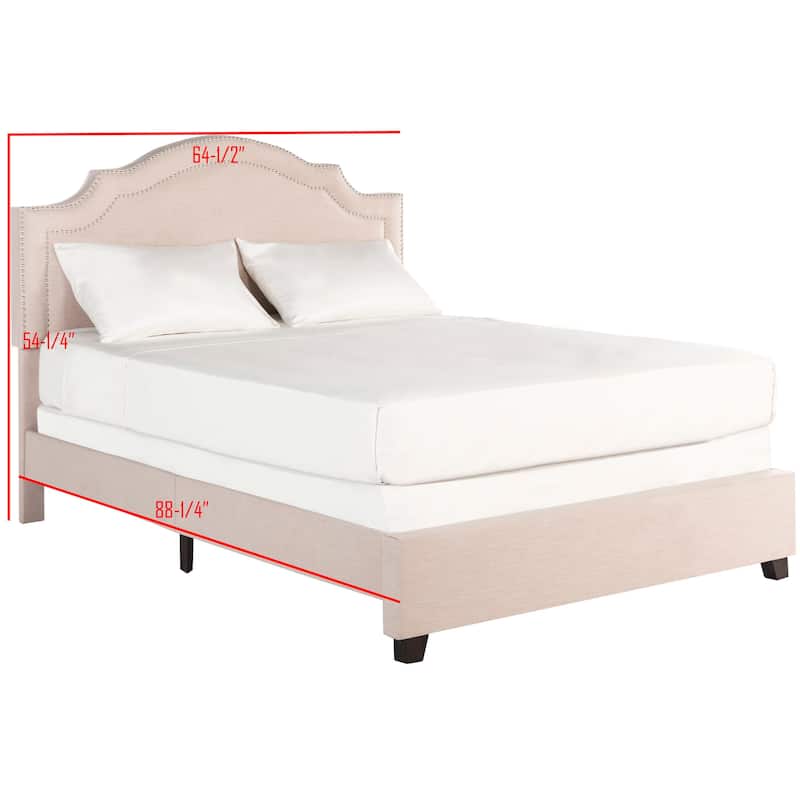 SAFAVIEH Dotty Upholstered Bed