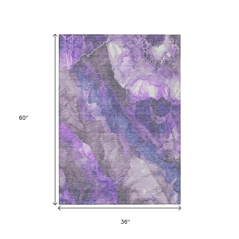 HomeRoots Floral Transitional Rectangle Outdoor Rug