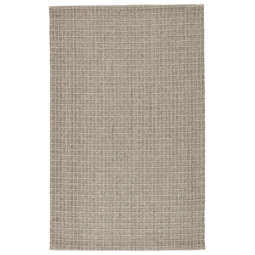 Bauer Natural Solid Color Wool and Sisal Blend Area Rug