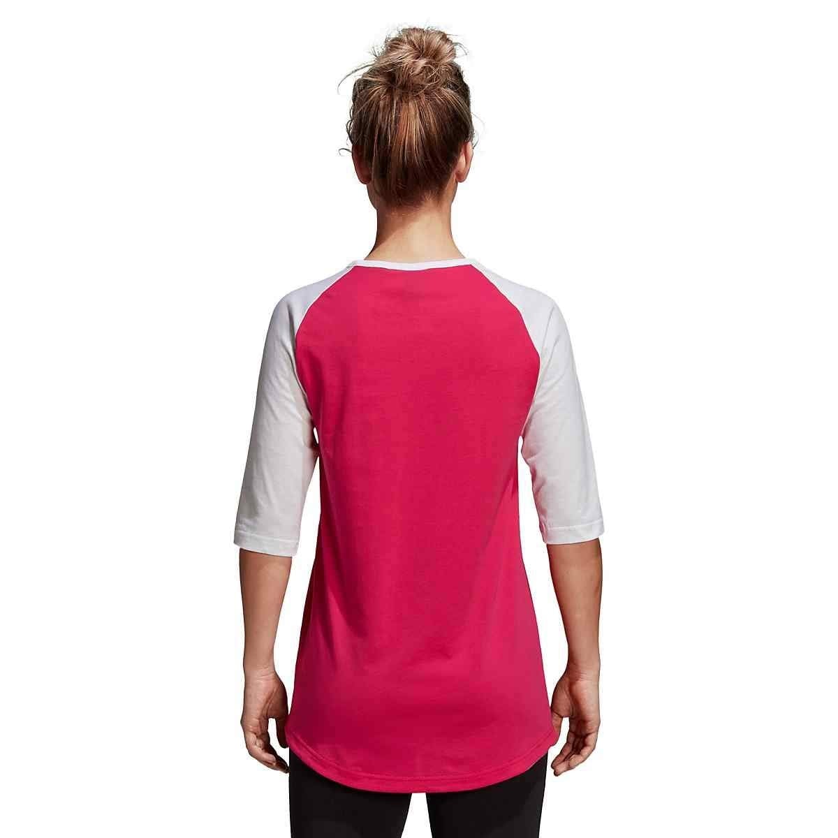 adidas baseball tee womens