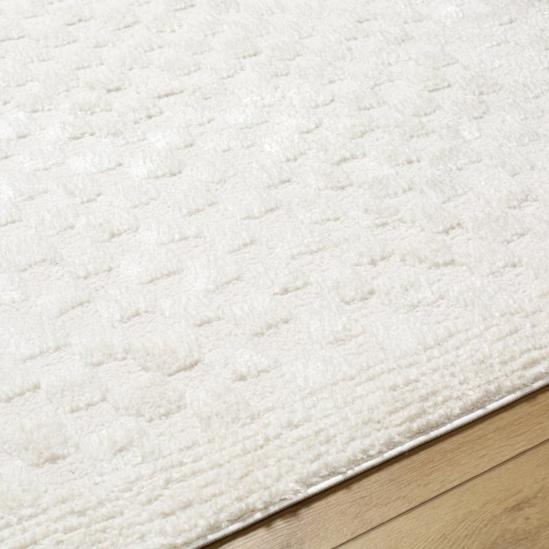 Livabliss Freud Art Deco Checkered Area Rug