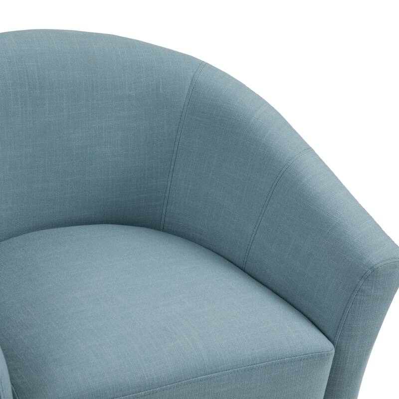 Modern Accent Chair Upholstered Barrel Chair