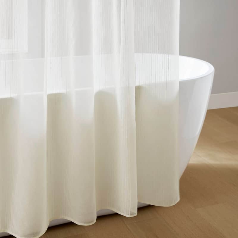 Madison Park Lydia Sheer Shower Curtain