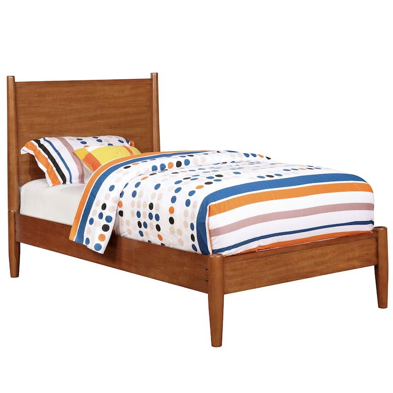 Coop Mid-Century Modern Wood Teen Platform Bed by Furniture of America