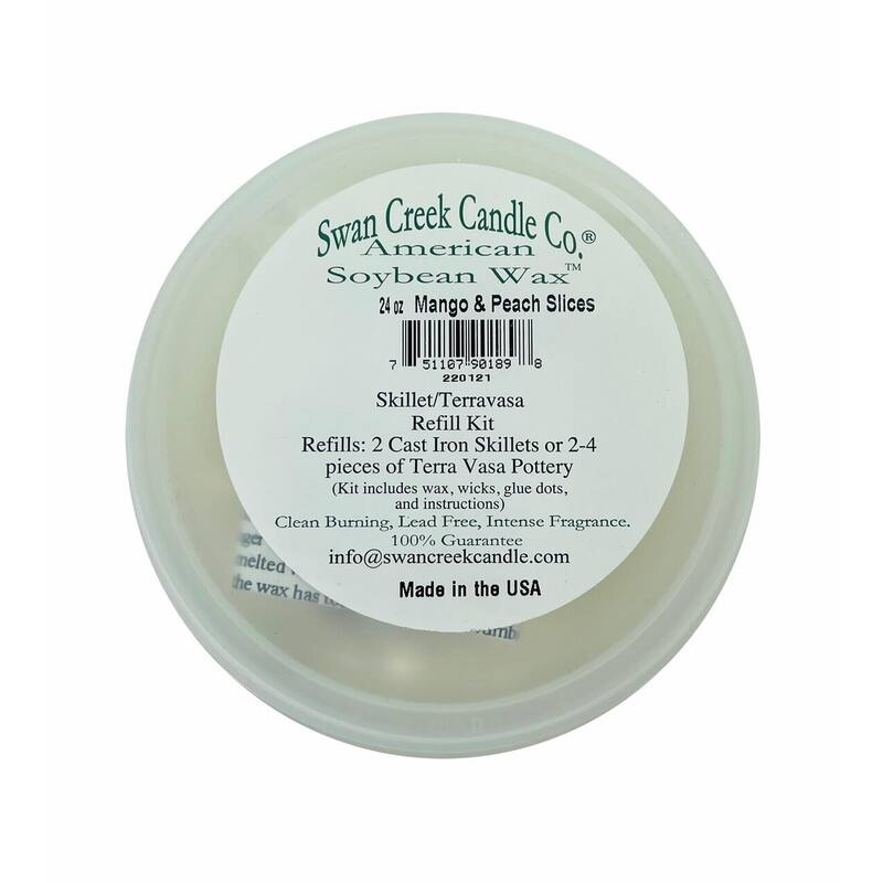 Swan Creek Pottery Refill Kit Mango Peach 5"w x 5" d x 6"H Bed Bath