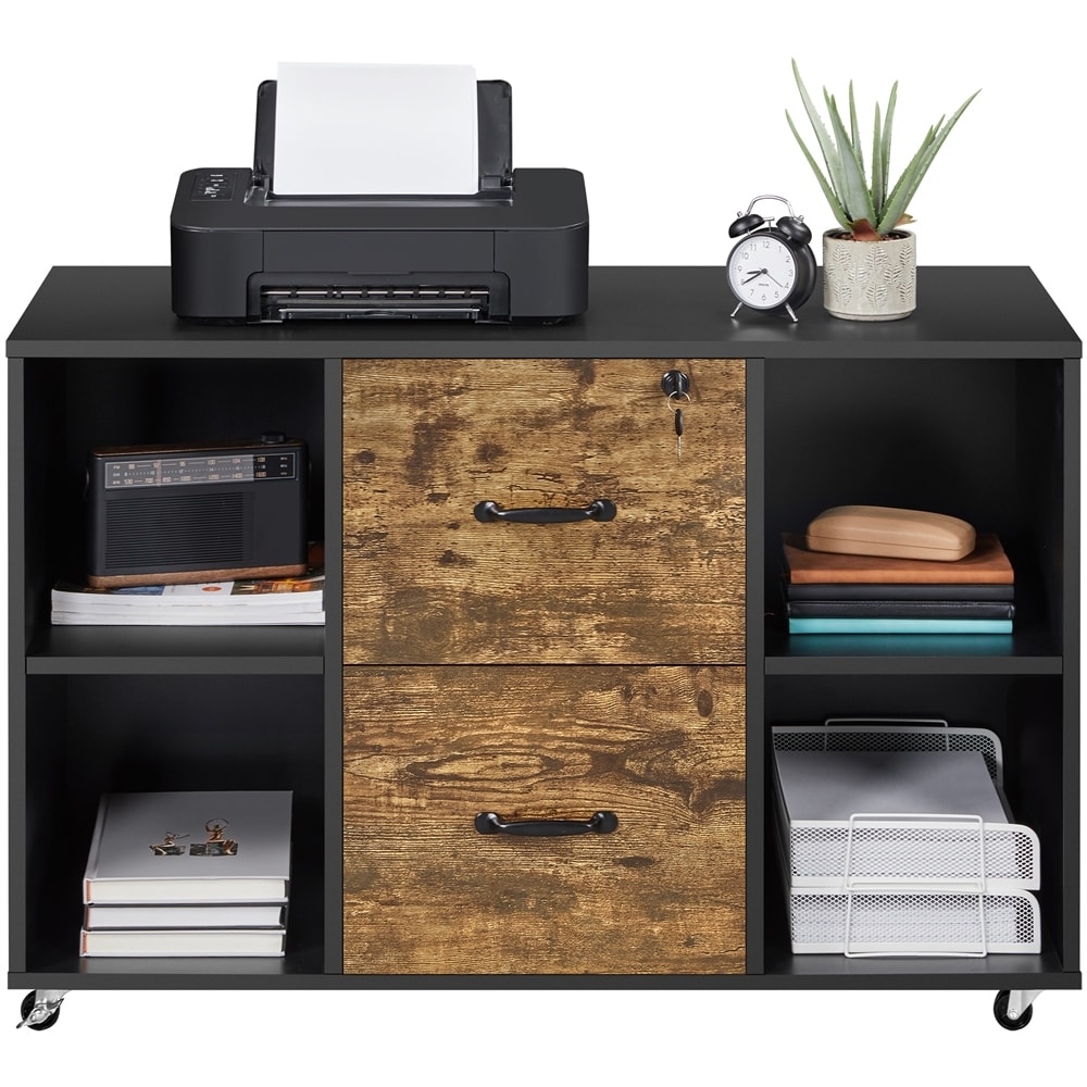 2 drawer store file box