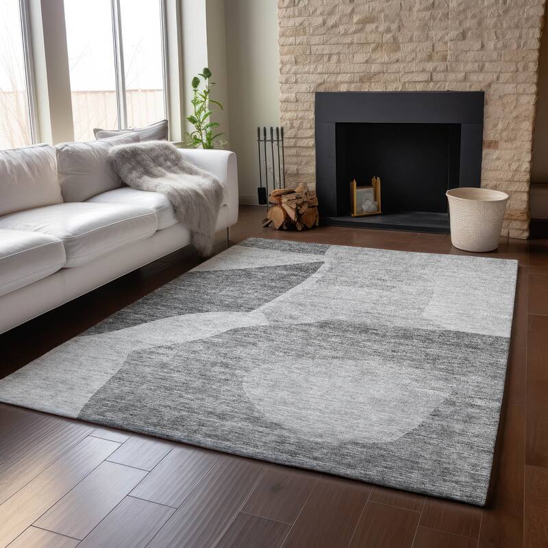 Premium Washable Super Soft Contemporary Geometric Mayfield Rug