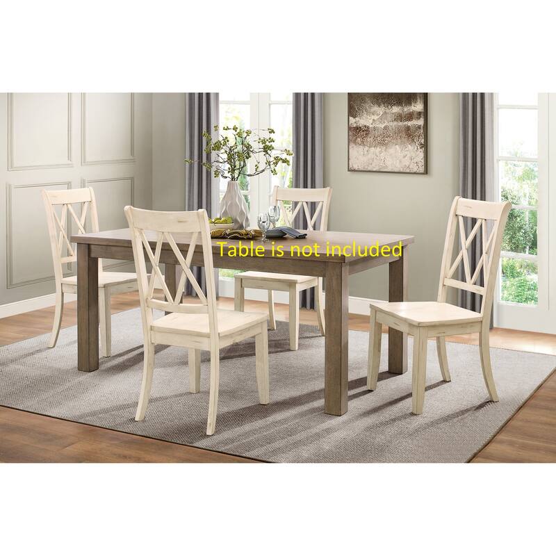 Side Chairs Pine Veneer Transitional Dining Room Furniture