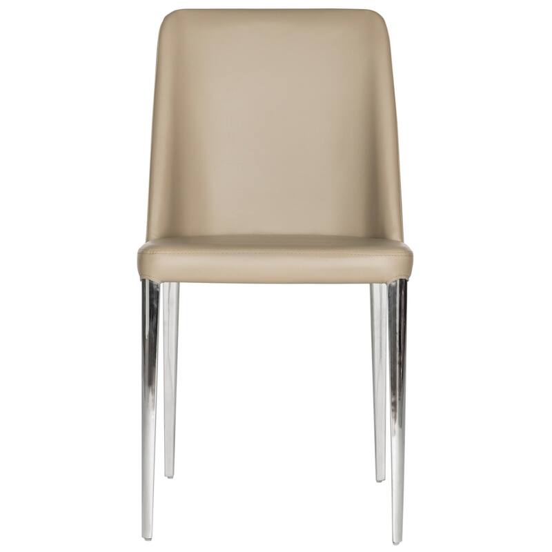 SAFAVIEH Haruko Mid Century Dining White Dining Chair (Set of 2) - 22.5" x 17.8" x 34.8" - 23Wx18Dx35H