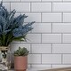 preview thumbnail 1 of 6, Merola Tile Crown Heights Beveled Matte White 3" x 6" Ceramic Wall Tile
