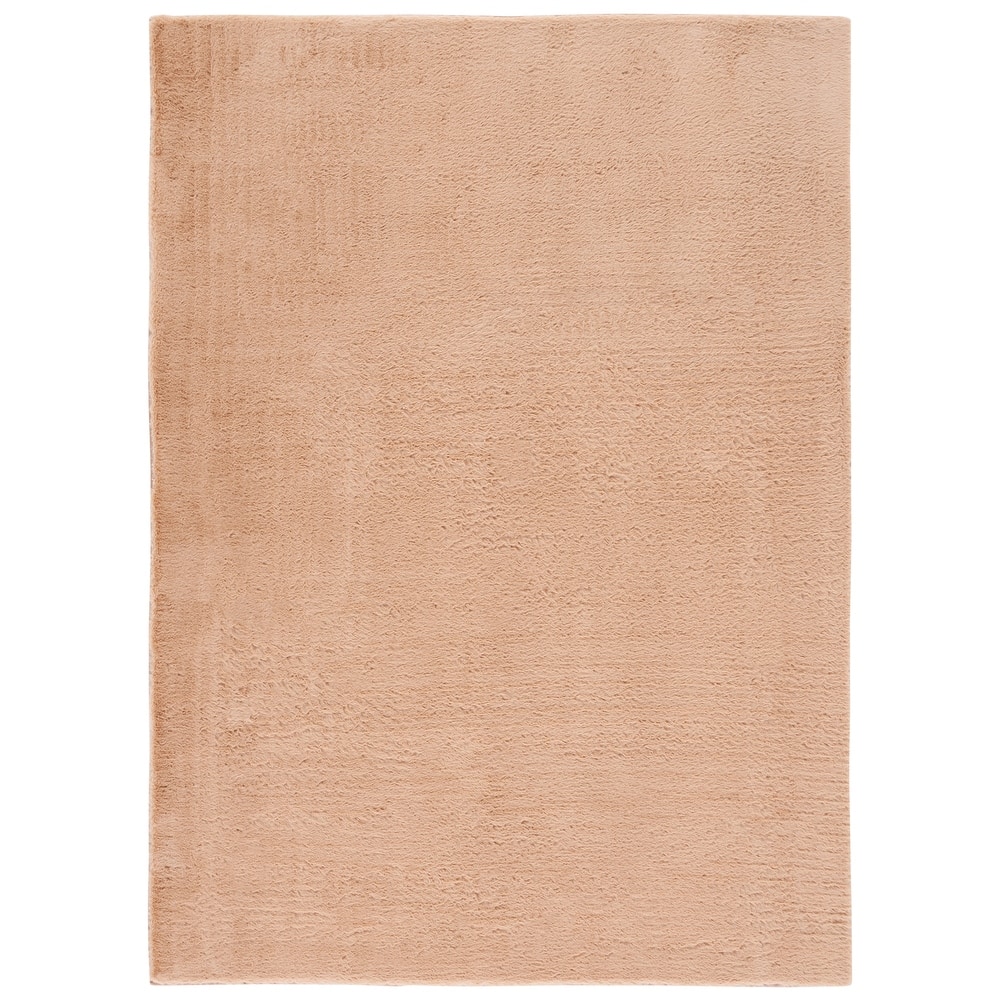 SAFAVIEH Faux Rabbit Fur Catja Machine Washable Slip Resistant