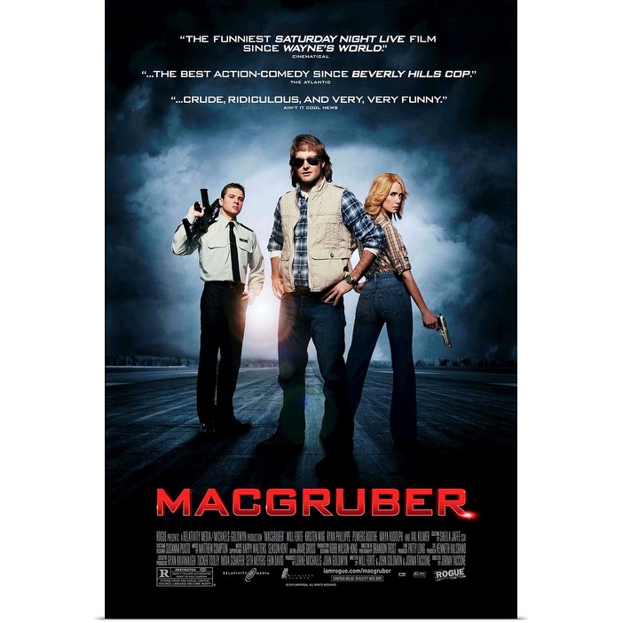 MacGruber luxuriate Movie Poster Print