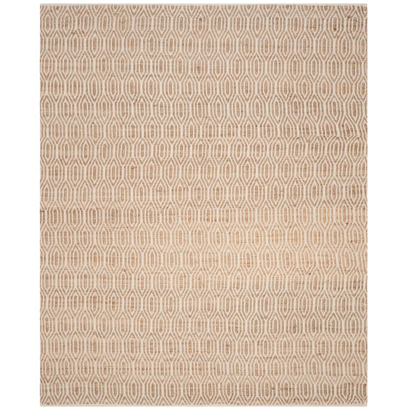 SAFAVIEH Handmade Cape Cod Evelijn Coastal Jute Rug