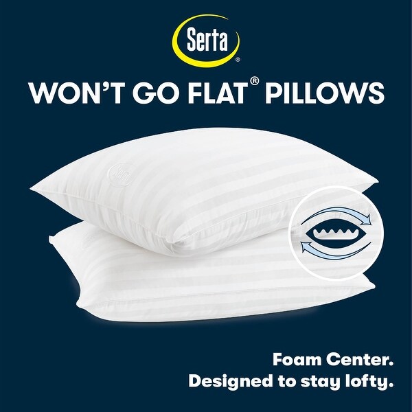 Serta pillows bed bath and beyond top