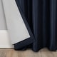 preview thumbnail 56 of 88, Sun Zero Evelina Faux Dupioni Silk Blackout Curtain Panel, Single Panel