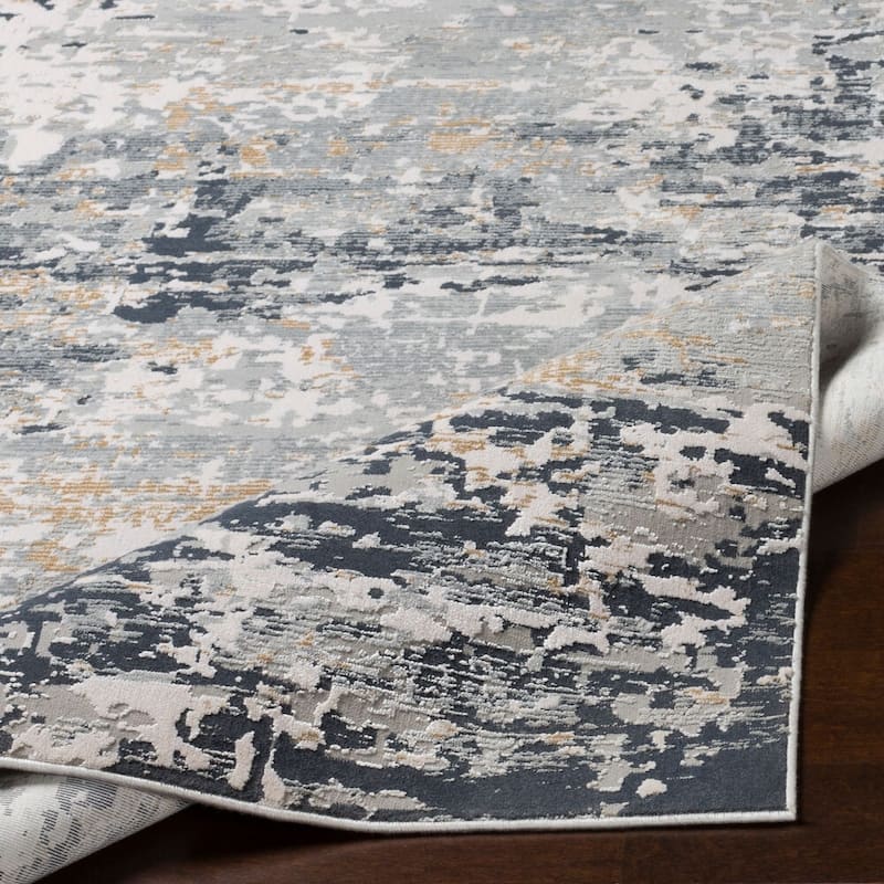 Livabliss Farmhouse Milano Abstract Area Rug