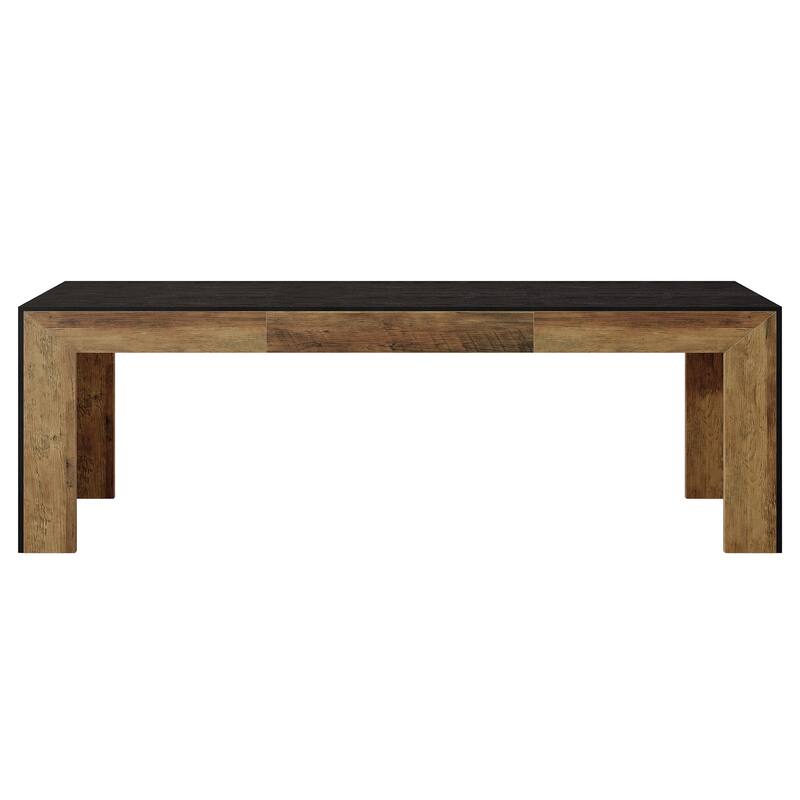 78.7" Dining Table, Wood Kitchen Table, Living/Dining Room Accent Dinner Table Gathering Table