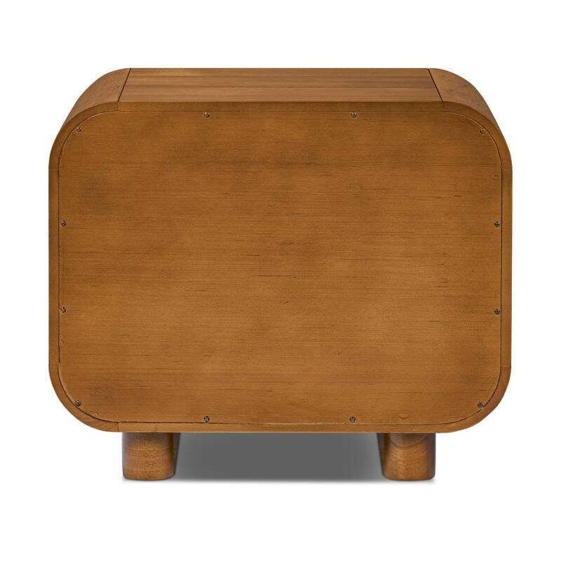 Poly & Bark Kiamara Wood Nightstand