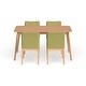 preview thumbnail 24 of 37, Fabrizio Mid-century Modern 5-piece Dining Set by Christopher Knight Home