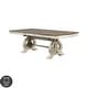 preview thumbnail 2 of 4, The Gray Barn Caelum Farmhouse White 96-inch Expandable Dining Table