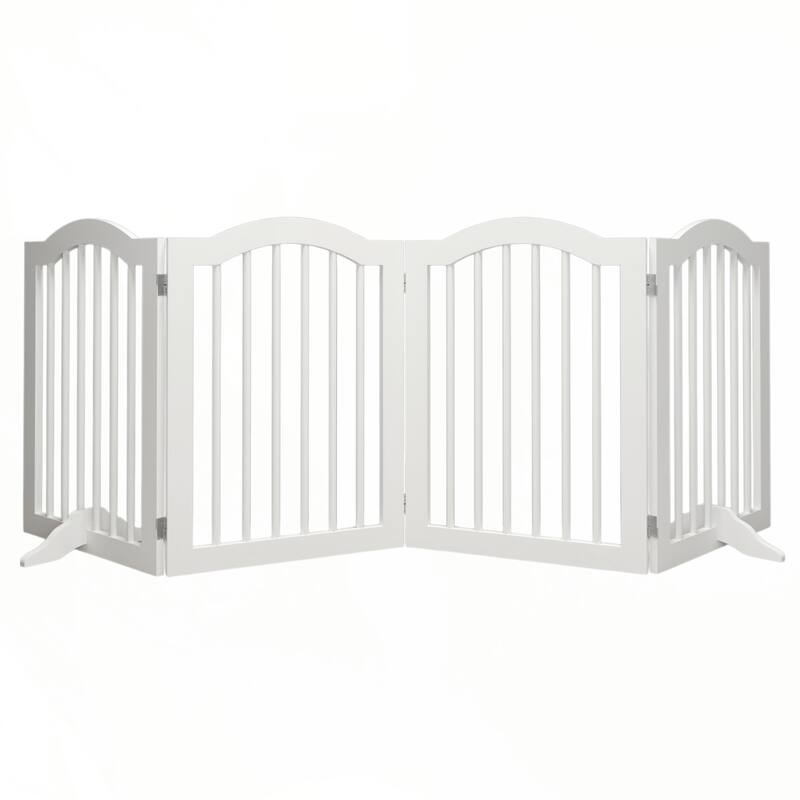 27.6" Height Tall Freestanding Pet Gate