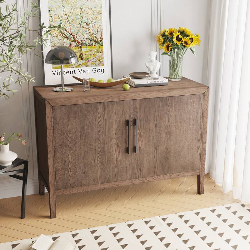 Wooden Storage Sideboard Cabinet with 2 Doors
