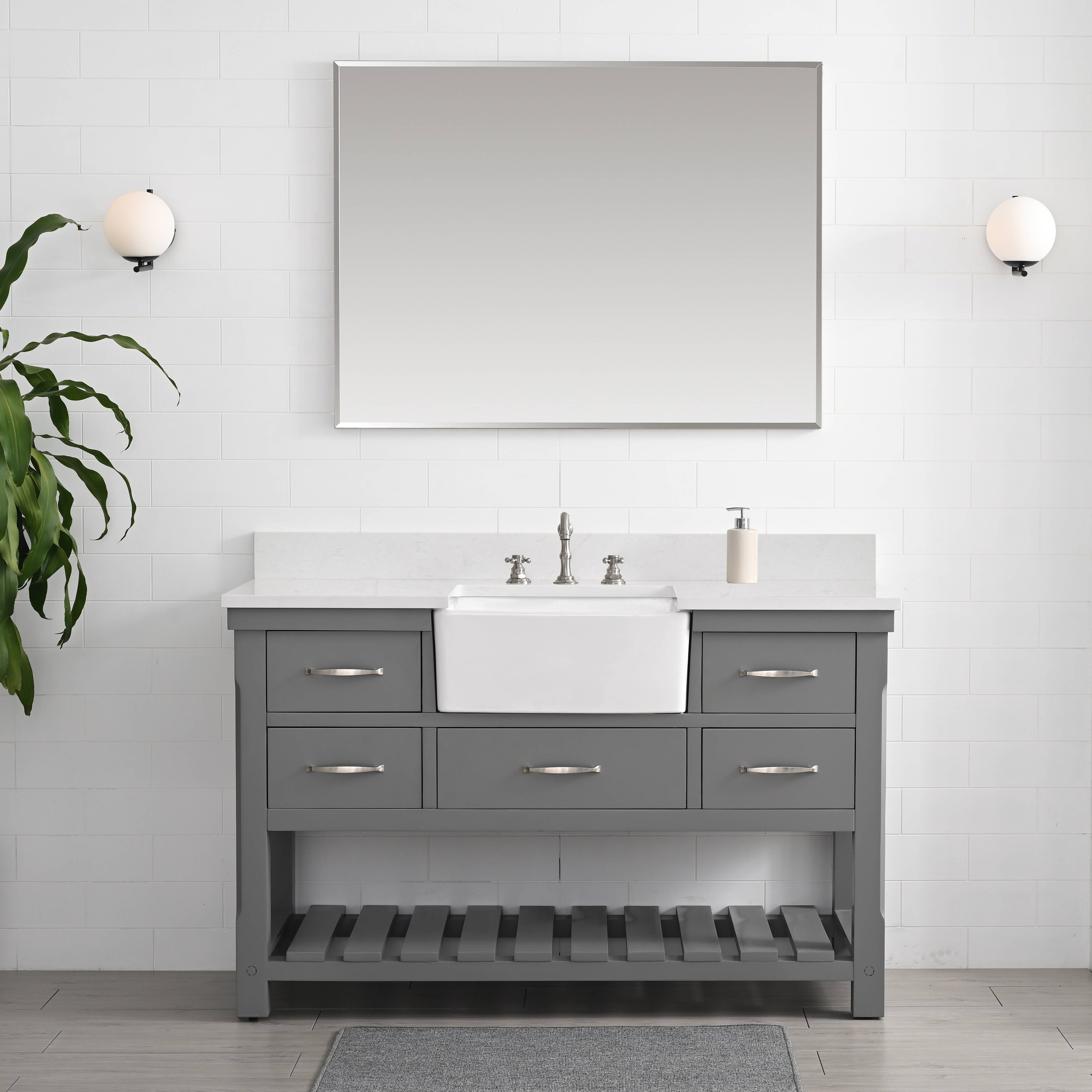Single, 54 in Bathroom Vanities - Bed Bath & Beyond