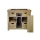 preview thumbnail 10 of 52, Vintner's Freestanding Reclaimed Oak Bathroom Vanity (Base Only)