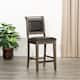 Option Weathered Gray Finish/Black Bonded Leather