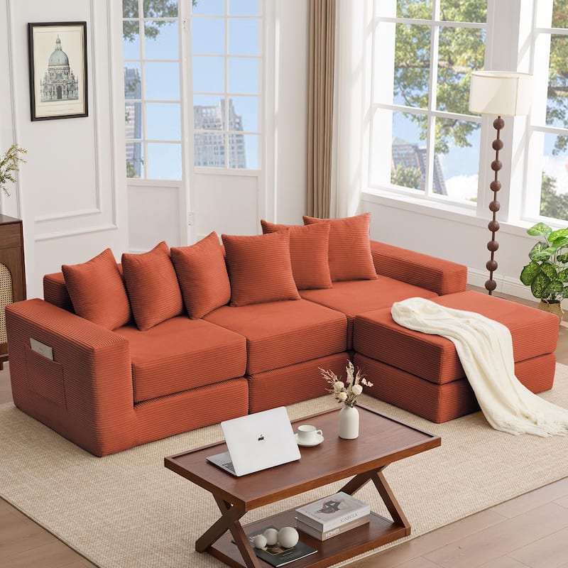 10-in-1 Convertible Sofa Sectional
