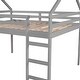 preview thumbnail 15 of 41, House Loft Bed with Slide