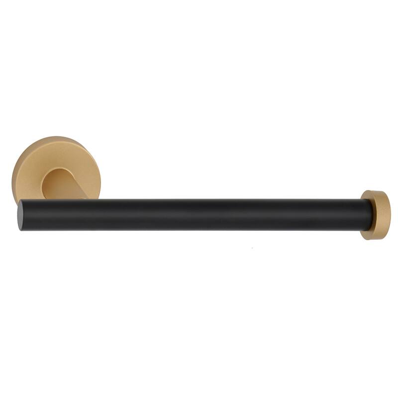 Alno A9366R-SMOOTH Vita Bella Modern Smooth Bar Right Side Slide On - Champagne / Matte Black
