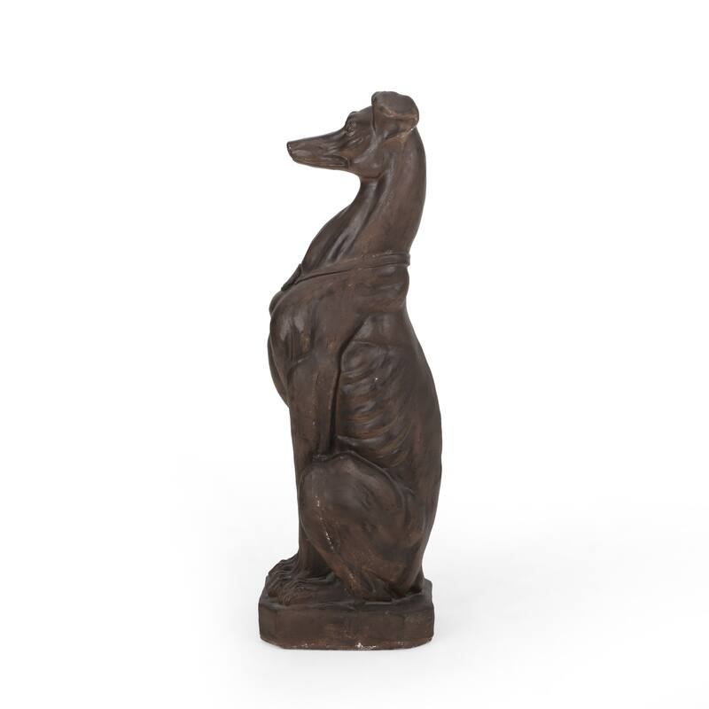 Brandbury Greyhound Dog Statue by Christopher Knight Home