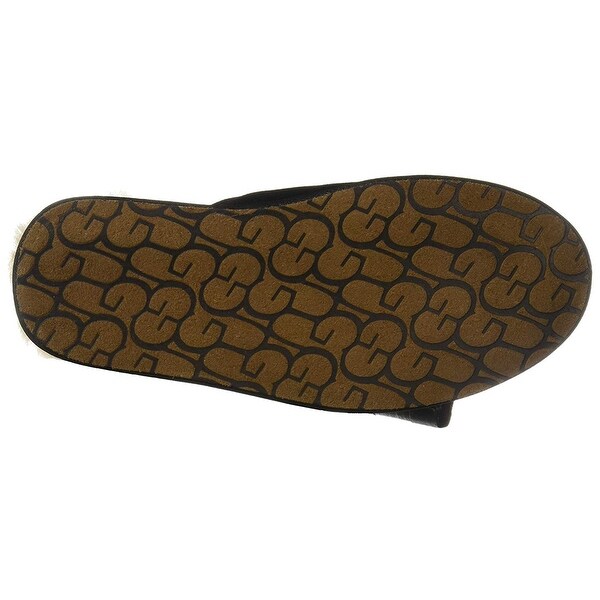 ugg scuff leather slippers