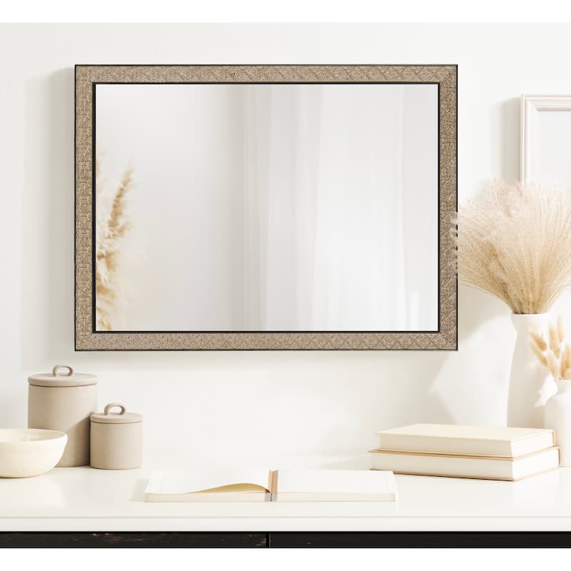 Kate and Laurel Soniva Rectangle Wall Mirror