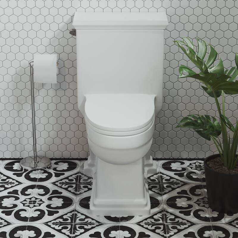 Swiss Madison SM-1T114 Voltaire One Piece Elongated 0.8/1.28 GPF Toilet