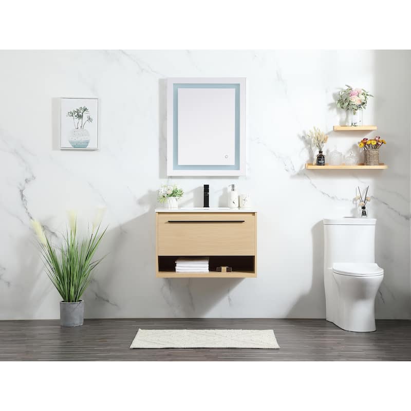 Brush 24 - 30 Inch Single Bathroom Vanity
